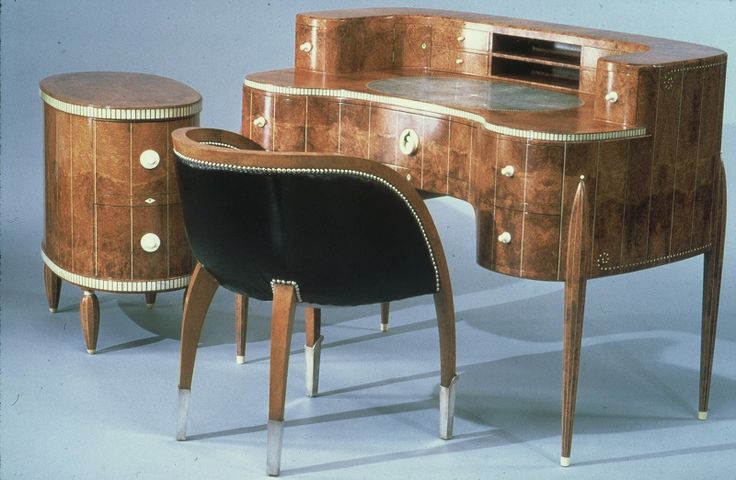 Émile-Jacques Ruhlmann Art Deco íróasztal