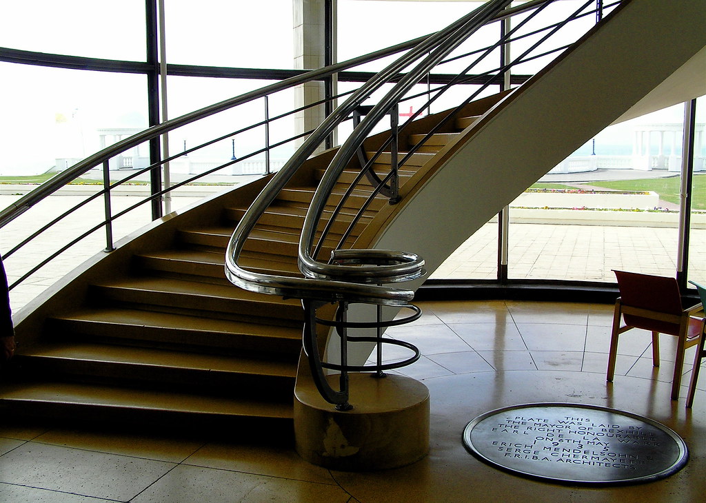 Art Deco lépcső típus